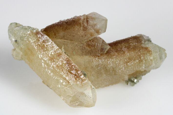 Quartz Crystal Cluster with Loellingite - Inner Mongolia #180301